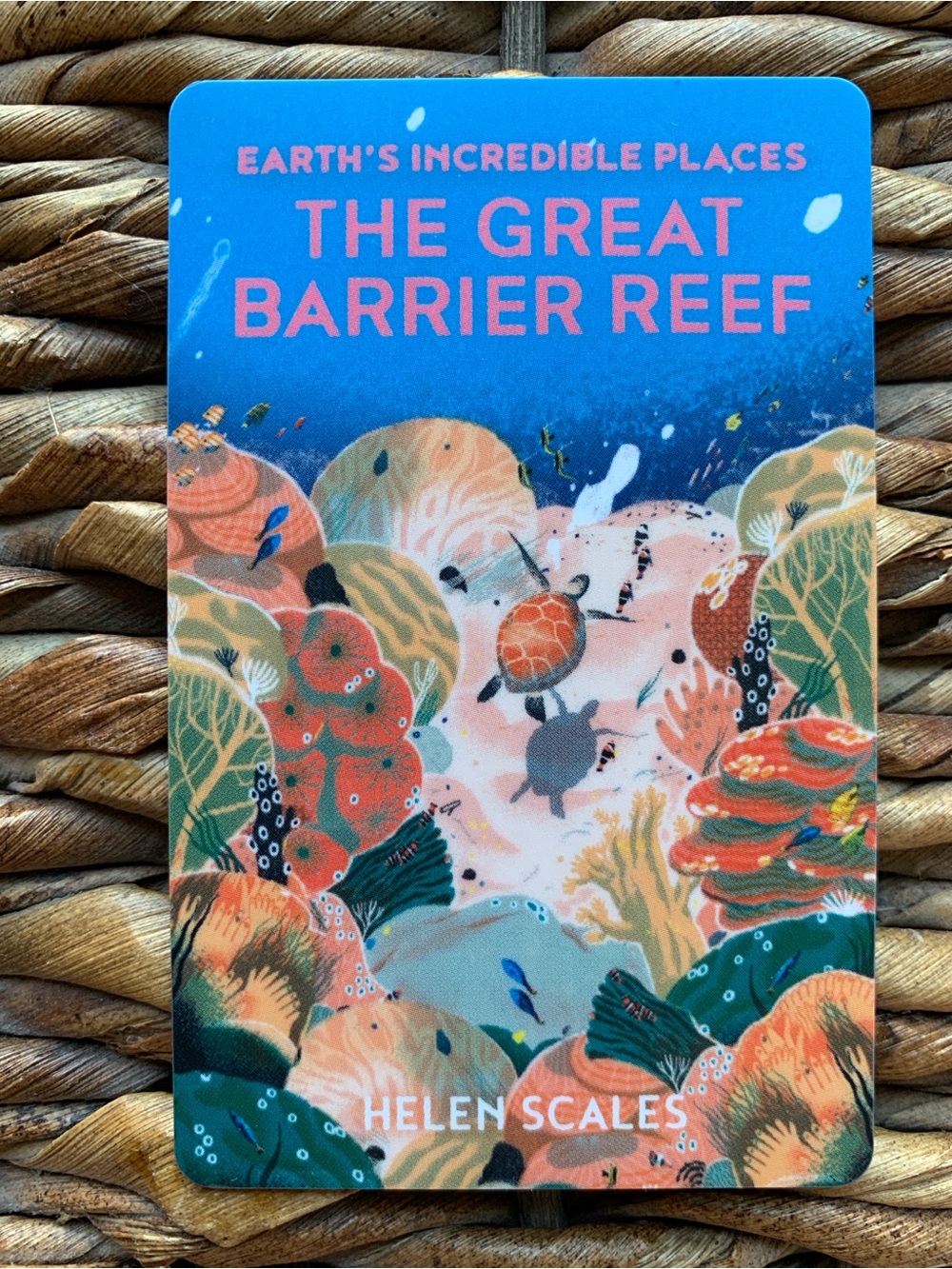 Yoto card The Great Barrier Reef stories earths incredible places